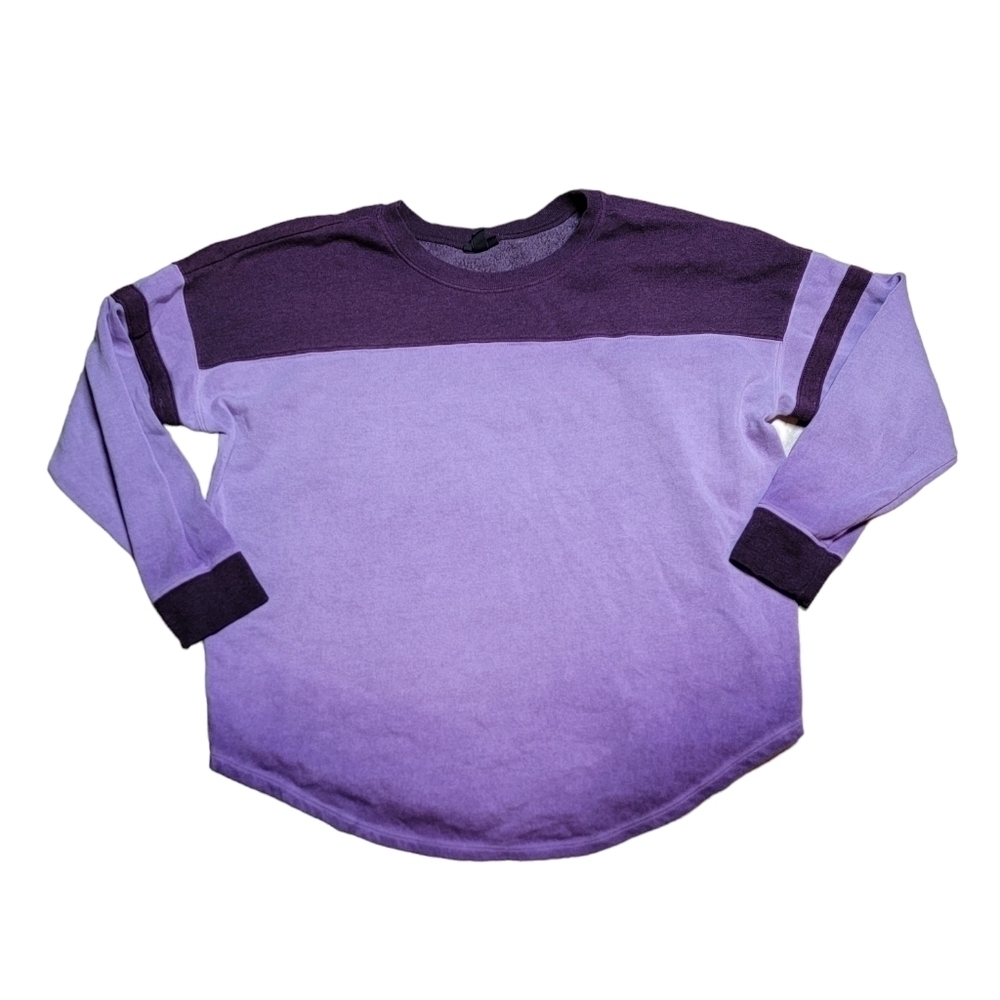 Torrid purple ombre long sleeve shirt